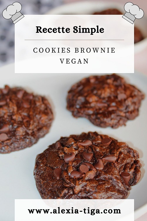 cookies façon brownie vegan