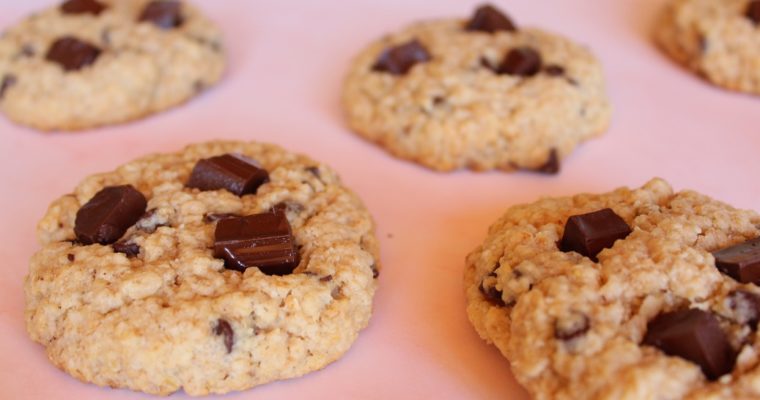 Cookies vegan aux flocons d’avoine
