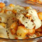 gratin de gnocchi tomate mozzarella