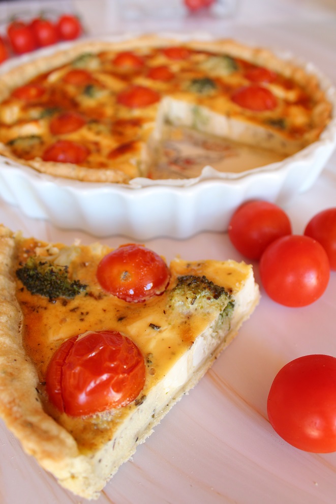 tarte tomates brocolis et feta