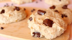 cookies à la banane et au chocolat vegan