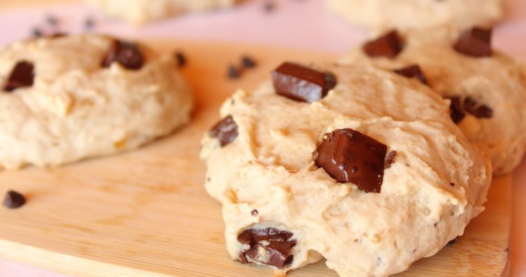 Cookies à la banane et au chocolat Vegan