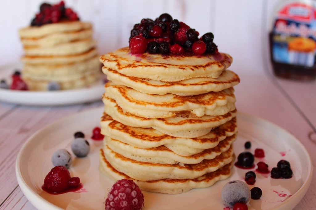 pancakes fluffy vegan