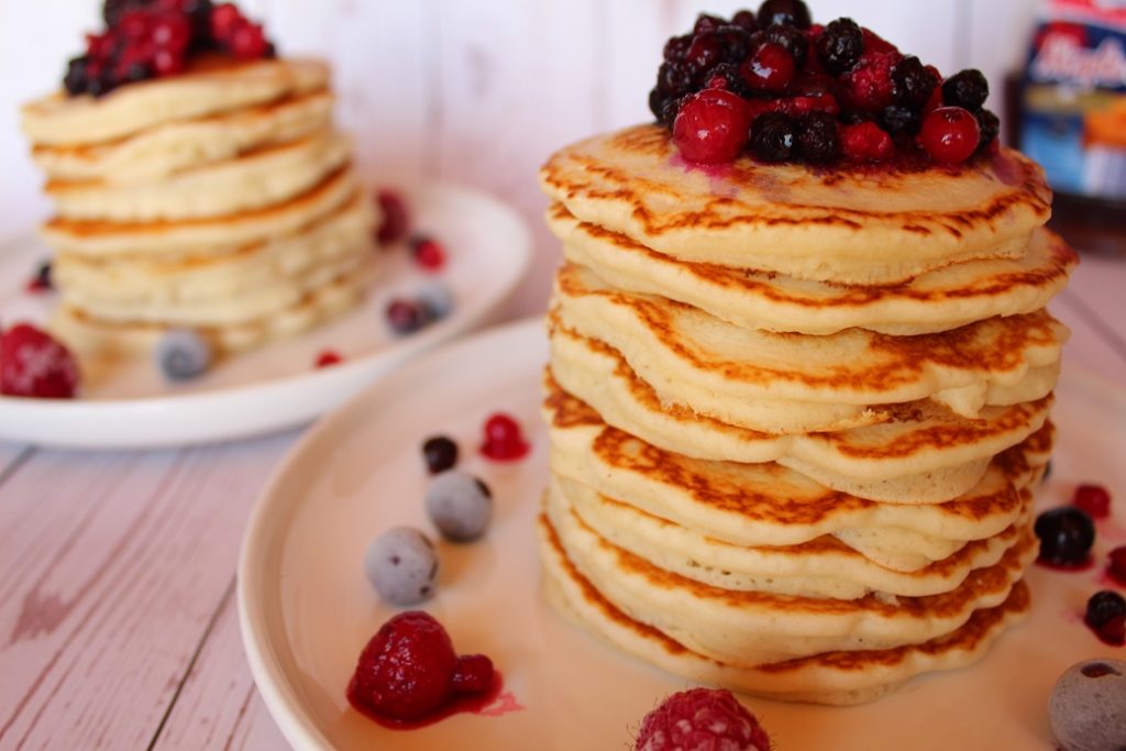 pancakes fluffy vegan