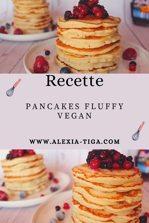 pancakes fluffy vegan