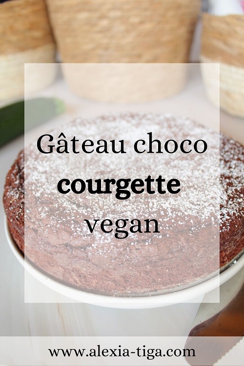 gâteau choco courgette vegan