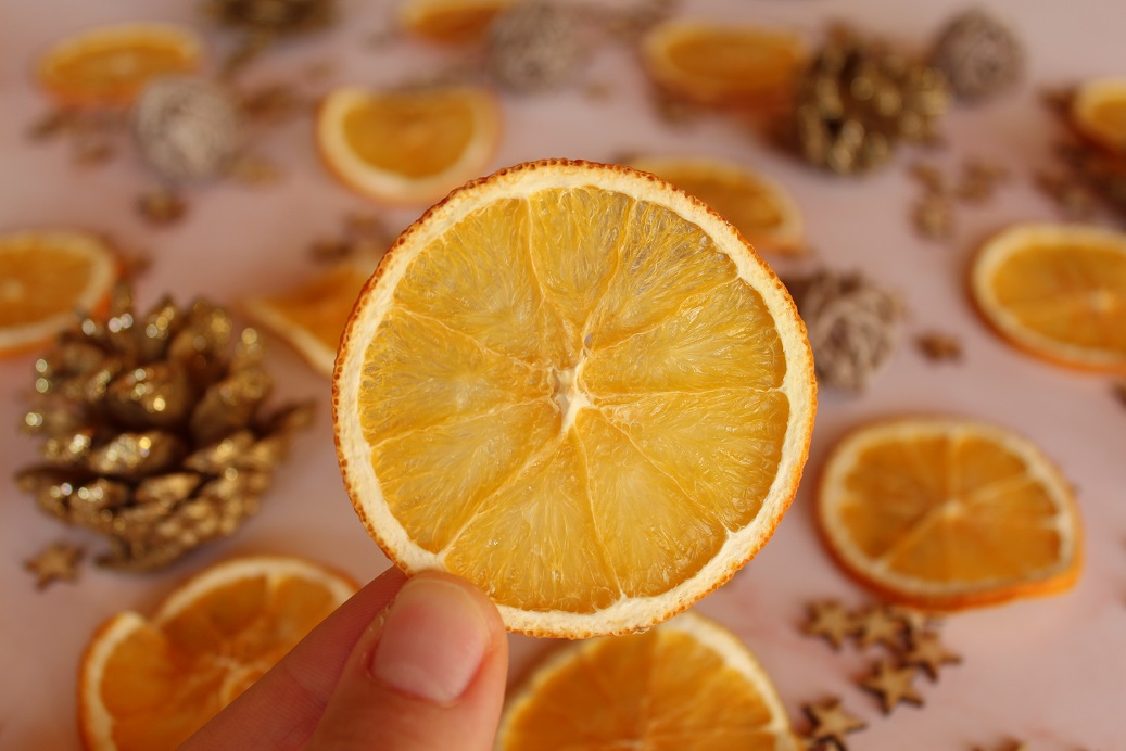 Oranges séchées au four — DIY de Noël — Alexia Tiga