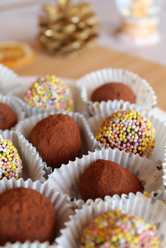 truffes en chocolat