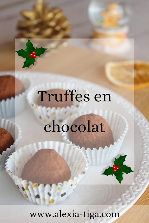 truffes en chocolat