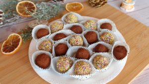 truffes en chocolat