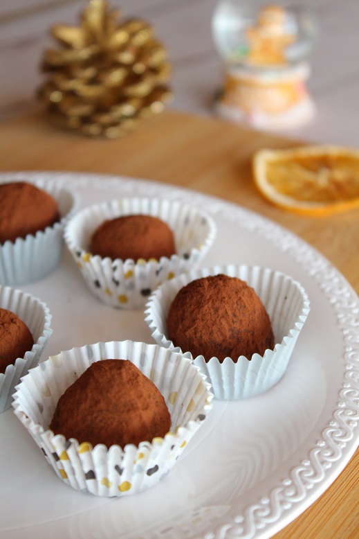 truffes en chocolat