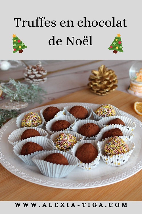 truffes en chocolat