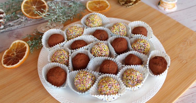 Truffes en chocolat